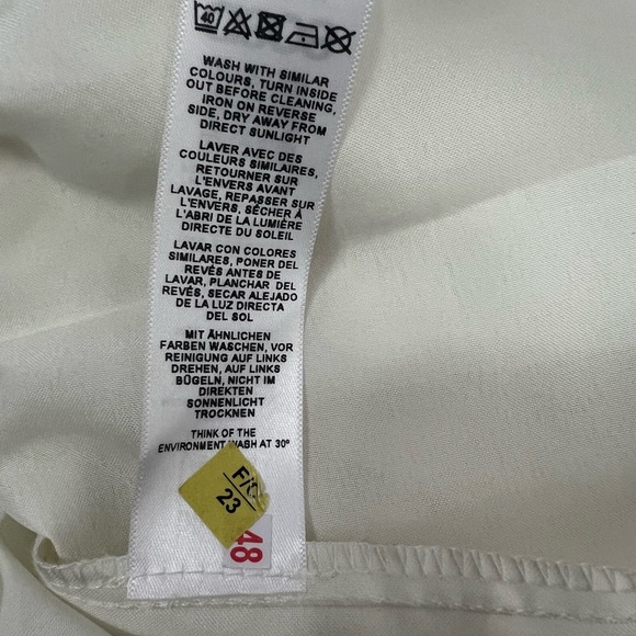 ASOS Design High Neck Shirred Waist Mini Dress NWT - Picture 6 of 8